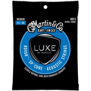 Luxe by Martin Kovar Acoustic Guitar Strings - Medium, 13-56