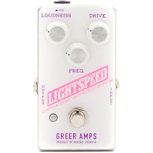 Greer Amps Lightspeed Overdrive Pedal - Limited Edition Purpink