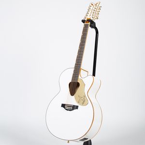 Gretsch G5022CWFE Rancher Falcon Jumbo 12-String Acoustic-Electric Guitar - Rosewood, White