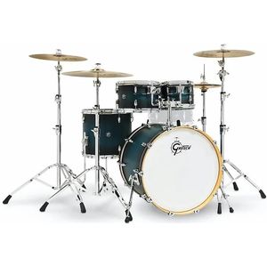 Gretsch Renown 4pc Satin Antique Blue Burst Drum Kit 10, 12, 16, 22