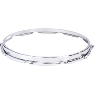 S-Hoop 10-Hole Snare Batter Drum Hoop - 14", Chrome