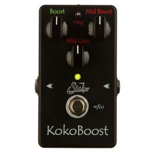 Suhr Koko Boost Effects Pedal, Black Edition