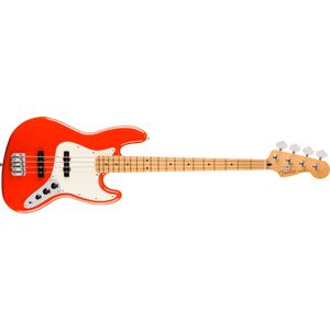 Fender Player II Jazz Bass - Maple, Coral Red