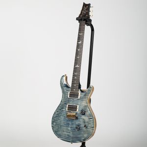 PRS Wood Library Custom 24 - Flame Maple, Faded Whale Blue