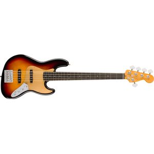 Fender American Ultra II Jazz Bass V - Ebony, Ultraburst