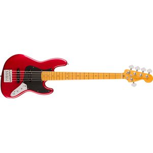 Fender American Ultra II Jazz Bass V - Maple, Sinister Red