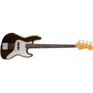 Fender American Ultra II Jazz Bass - Ebony, Texas Tea