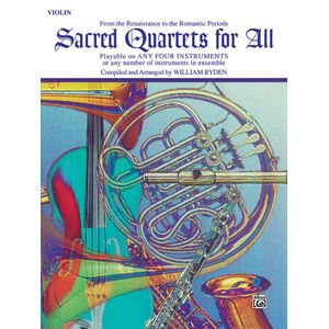 "Sacred Quartets for All: Violin" Book