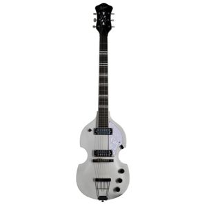 Hofner Ignition Pro Violin Electric Guitar Pearl - White