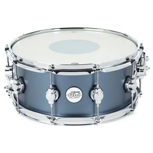 DW Design 6X14 Blue Slate Snare Drum