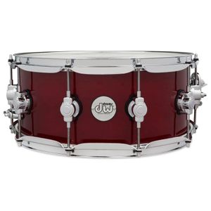 DW Design 6X14 Snare Drum - Cherry Stain