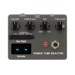 Korg TRS NuTekt DIY Nutube Tech Compression Pedal