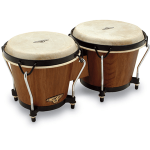 Cosmic Percussion CP221-DW Traditional Bongos - Dark Wood