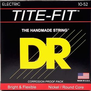 DR Strings BT-10 Tite-Fit Electric Strings - Big-n-Heavy, 10-52