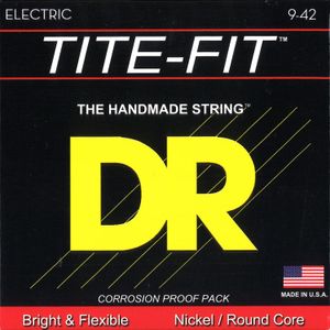 DR Strings LT-9 Tite-Fit Electric Strings - Lite, 9-42