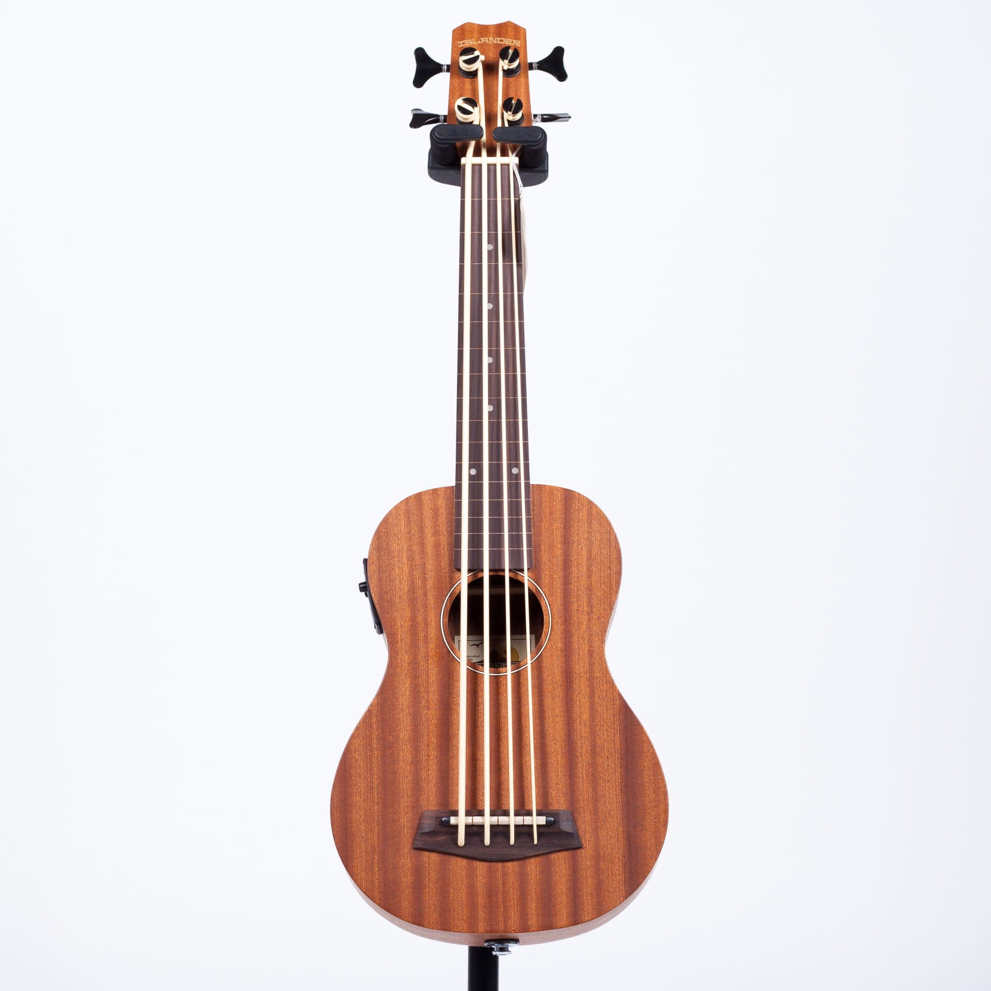Islander PAKOFM Fretless Flamed Mahogany AcousticElectric Bass
