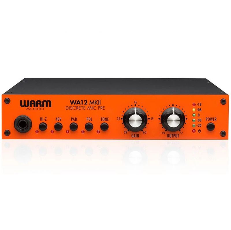 Warm Audio WA12 MKII Microphone Preamp | Cosmo Music - Cosmo Music