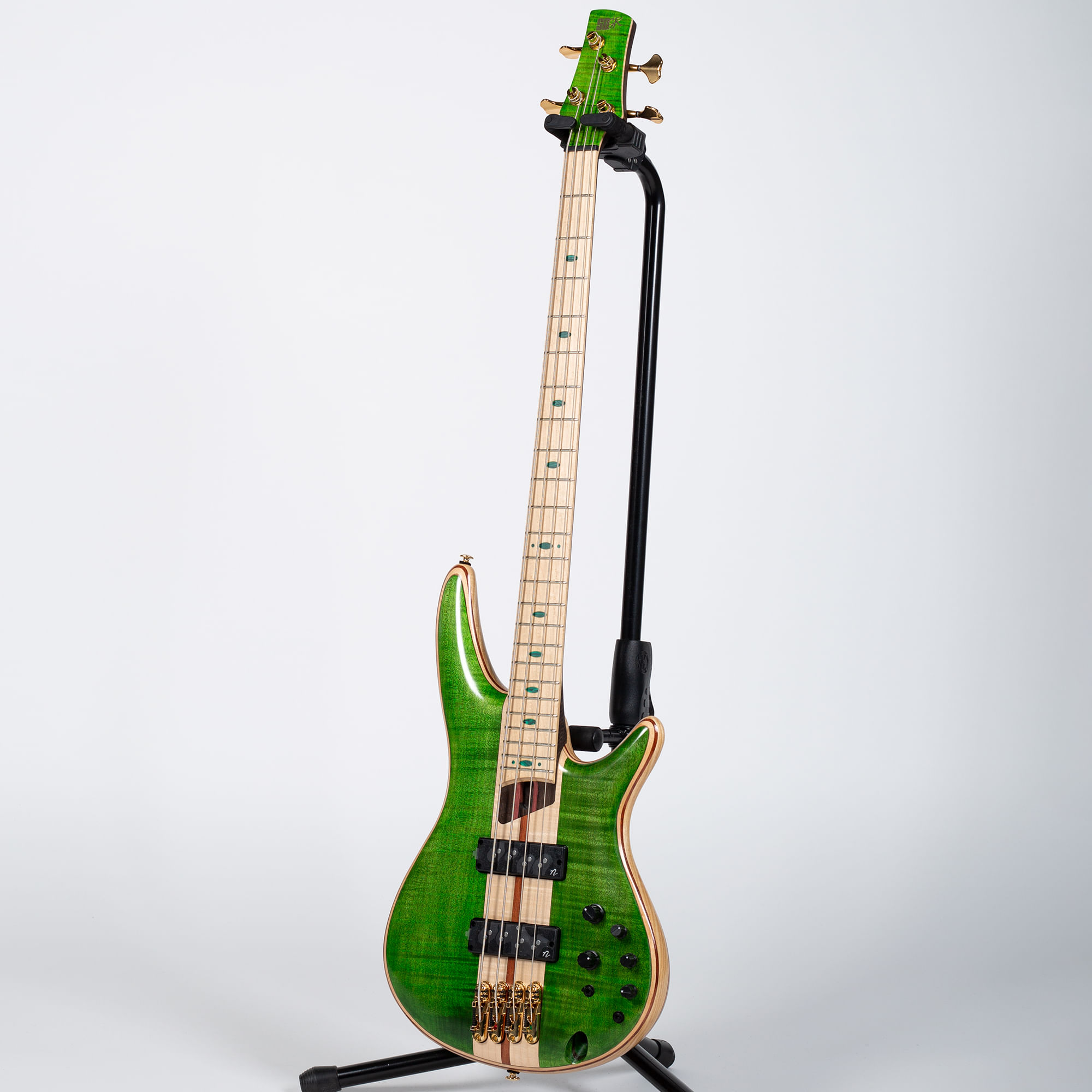 Ibanez Sr Premium Electric Bass Emerald Green Low Gloss Cosmo Music