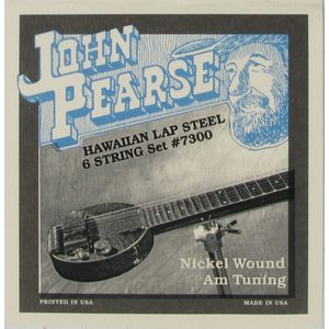 John Pearse Hawaiian Lap Steel Strings - 16-54, Nickel Wound Am Tuning