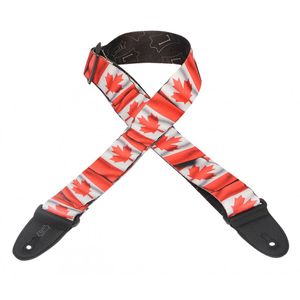 Levy's MP-31 2" Polyester Guitar Strap - Canadian Flag