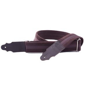 RightOn! Simple Guitar Strap - Plain Brown