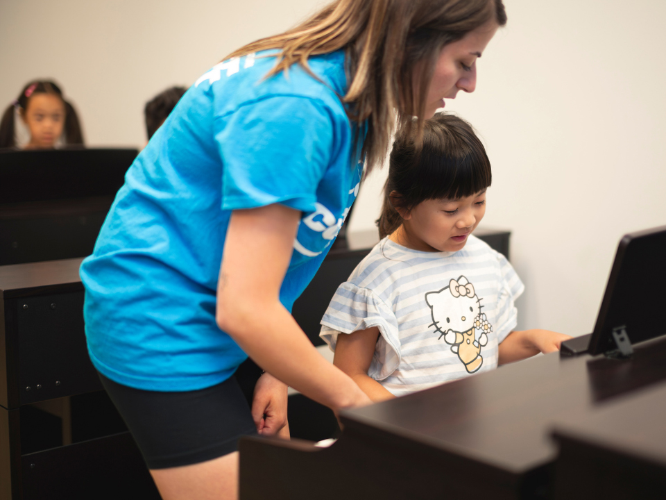 Group Piano Lessons at the Cosmo School of Music