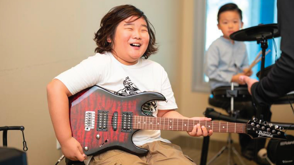 Guitar and Drum Students | Cosmo School of Music, Richmond Hill