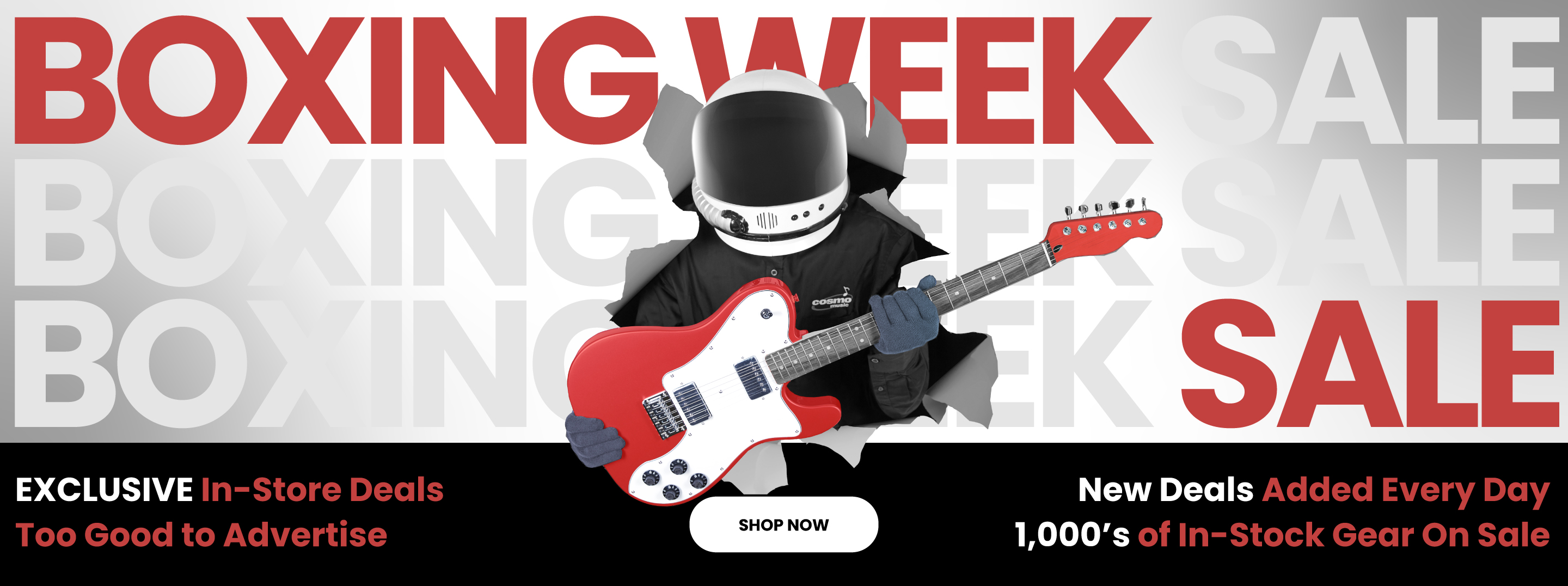 Cosmo Music Boxing Week Sale