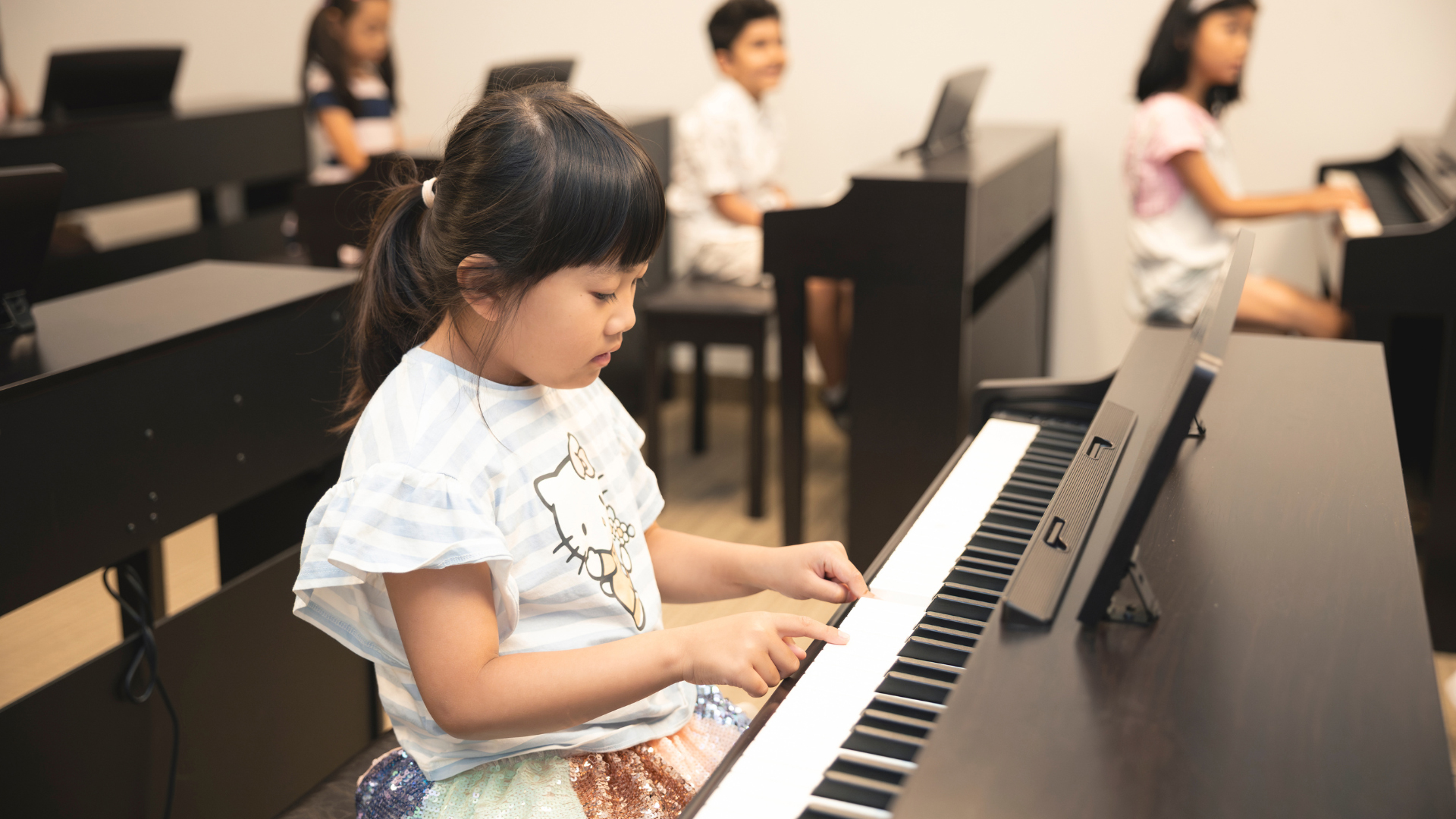 Piano Students at the Cosmo School of Music