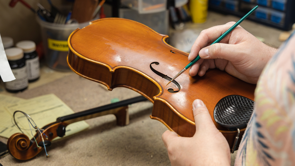 Violin Luthier at Cosmo Music | Richmond Hill