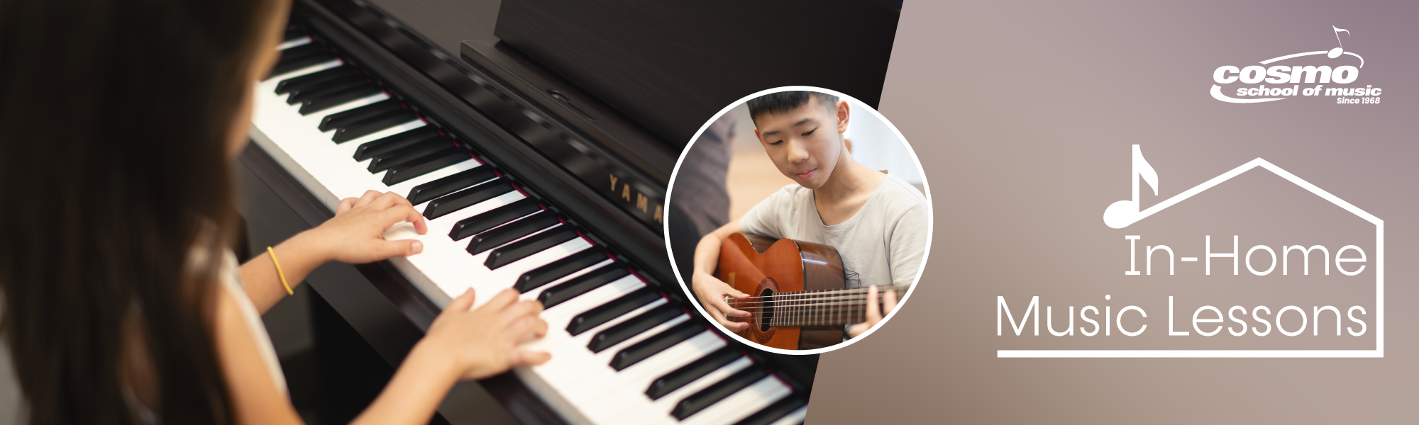 In-Home Music Lessons Richmond Hill, Markham, Aurora, Thornhill, Vaughan, and Maple | Cosmo School of Music