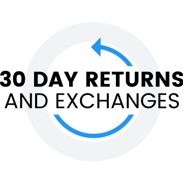 Cosmo Music 30 Day Returns and Exchanges Logo 