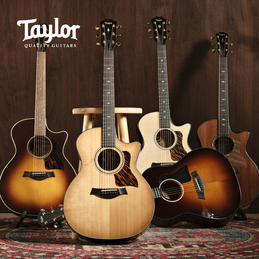 Taylor Guitars 50th Anniversary Limited-Edition Collection at Cosmo Music