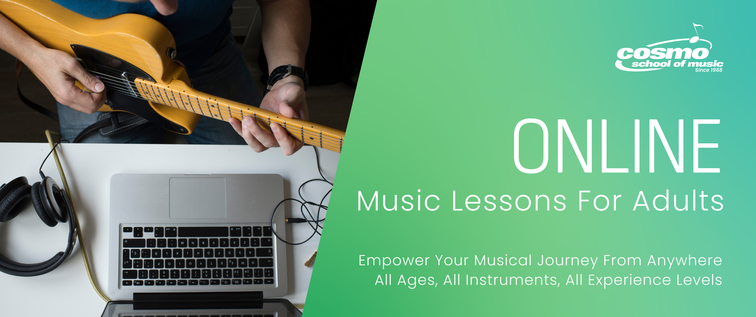 Online Music Lessons for Adults