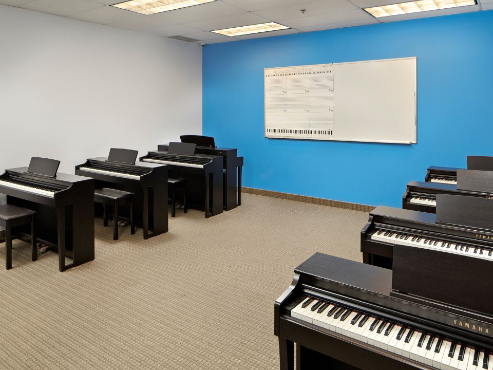 Group Piano Lesson Rooms at Cosmo School of Music