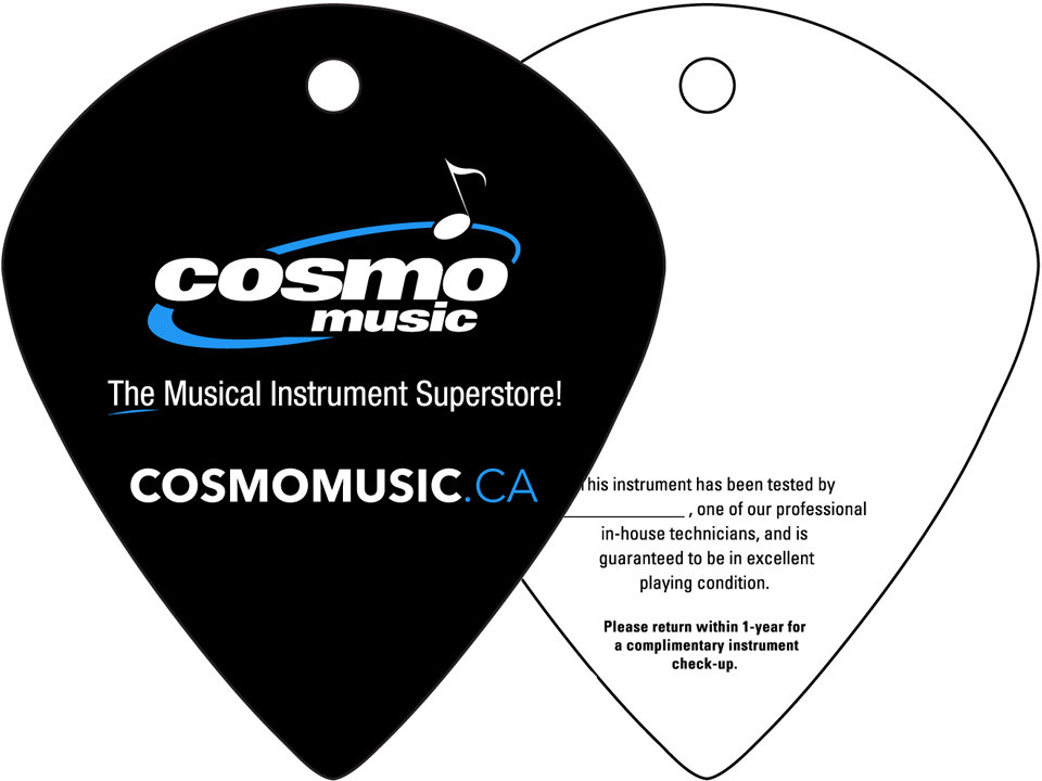Cosmo Music Quality Assurance Tag