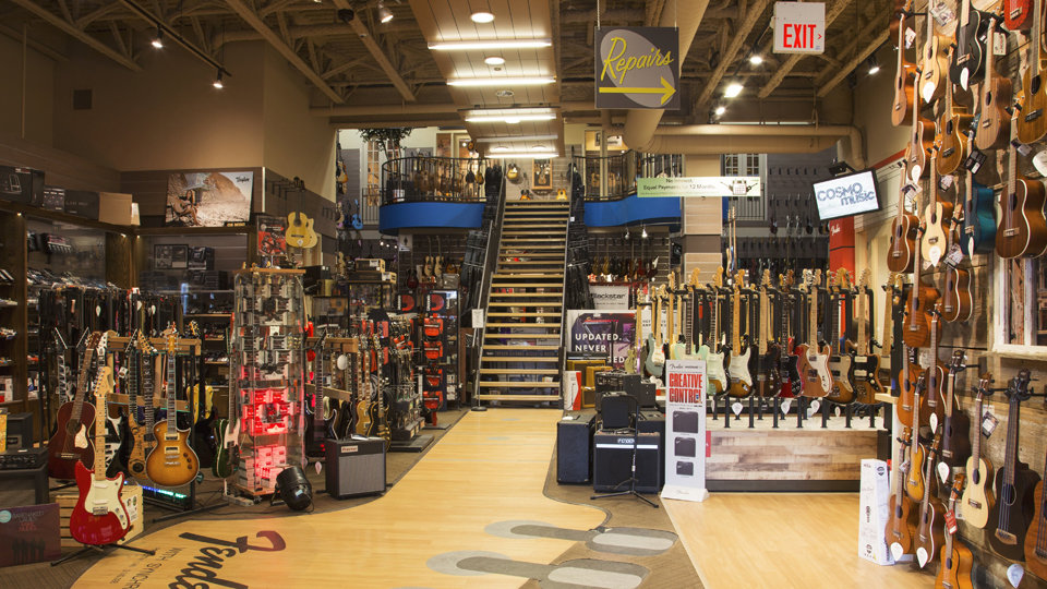 Cosmo Music Guitar Store: Tom's Hanger | 10 Via Renzo Dr, Richmond Hill, ON, Canada