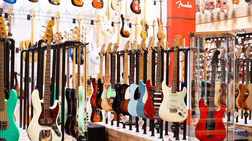 Cosmo Music Guitar Store: Tom's Hanger | 10 Via Renzo Dr, Richmond Hill, ON, Canada