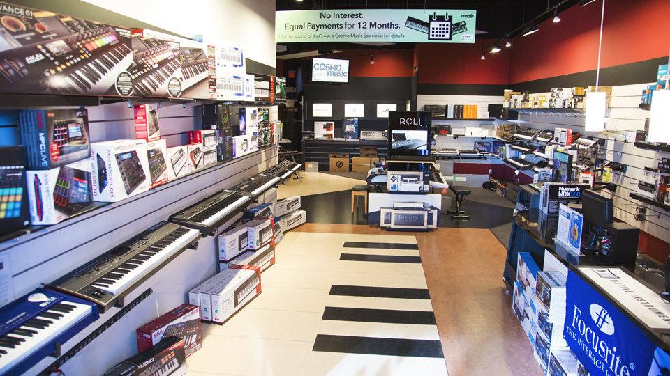 Cosmo Music Keyboard Zone | 10 Via Renzo Dr, Richmond Hill, ON, Canada